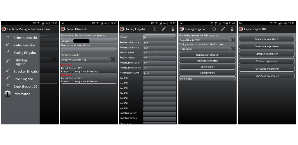 Laptime Manager For Forza
